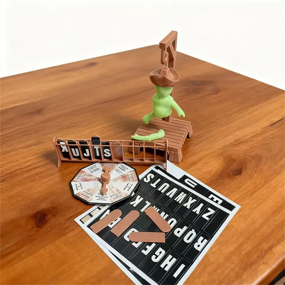 Hangman المغناطيسي Brettspiel Rätsel Zeichen Brillanz olmayan dunkle Zeichen vor der Weisheiteben التفاعلية Hank Spiele