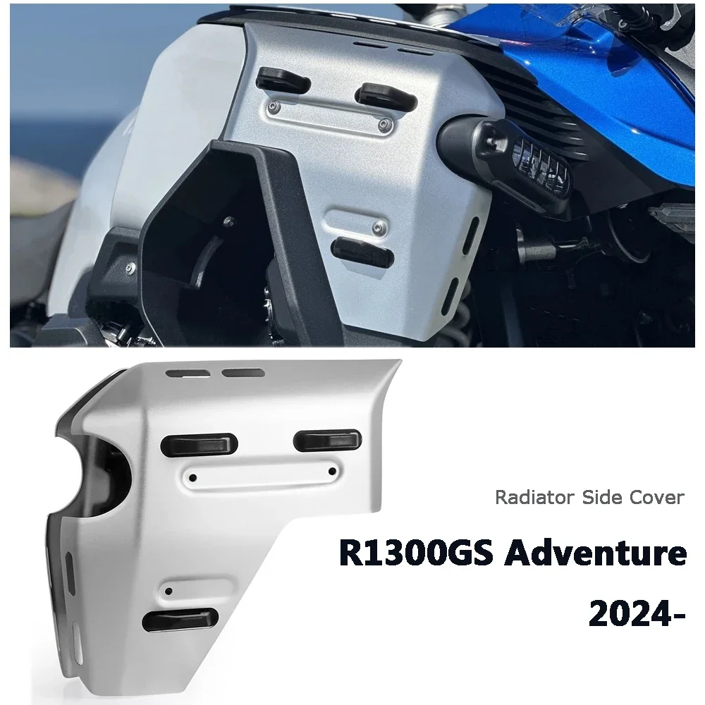 

Motorcycle Radiator Side Cover Panel Guard For BMW R1300GS ADV 2024 2025 Engine Frame Fairing Protector R1300 GS Adventure