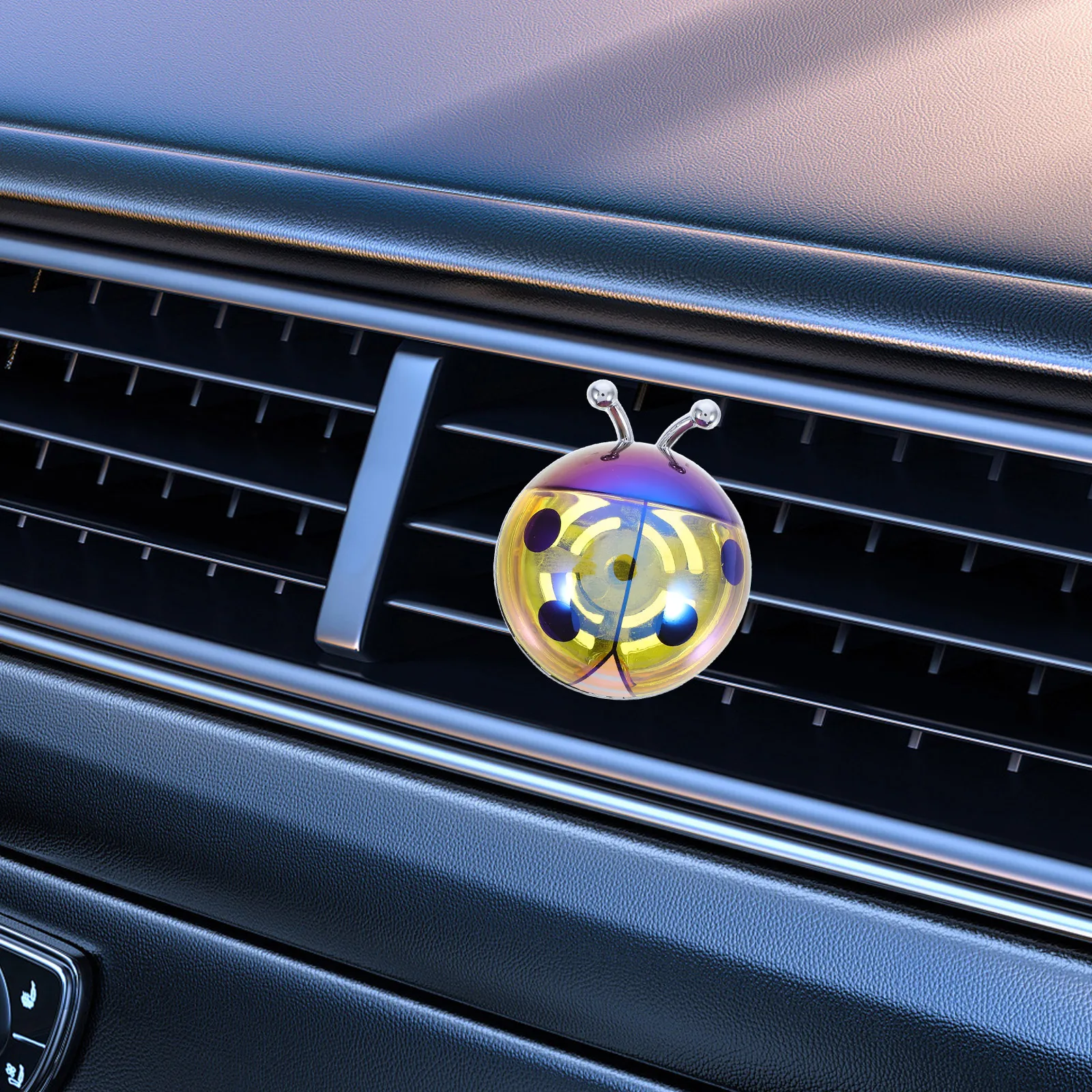 

Perfume Clip Air Outlet Aromatherapy Vent Fragrance Clips Car Freshener Diffuser Ladybug Shape Longlasting Aroma Easy