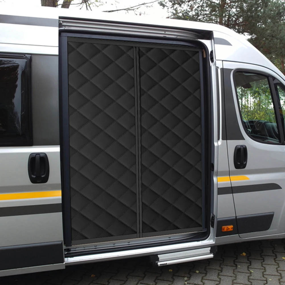 

Magnetic Door Curtains RV For Fiat Ducato Peugeot Boxer Citroen Relay 2006+ Automotive Tools Winter Caravan Windproof Curtains