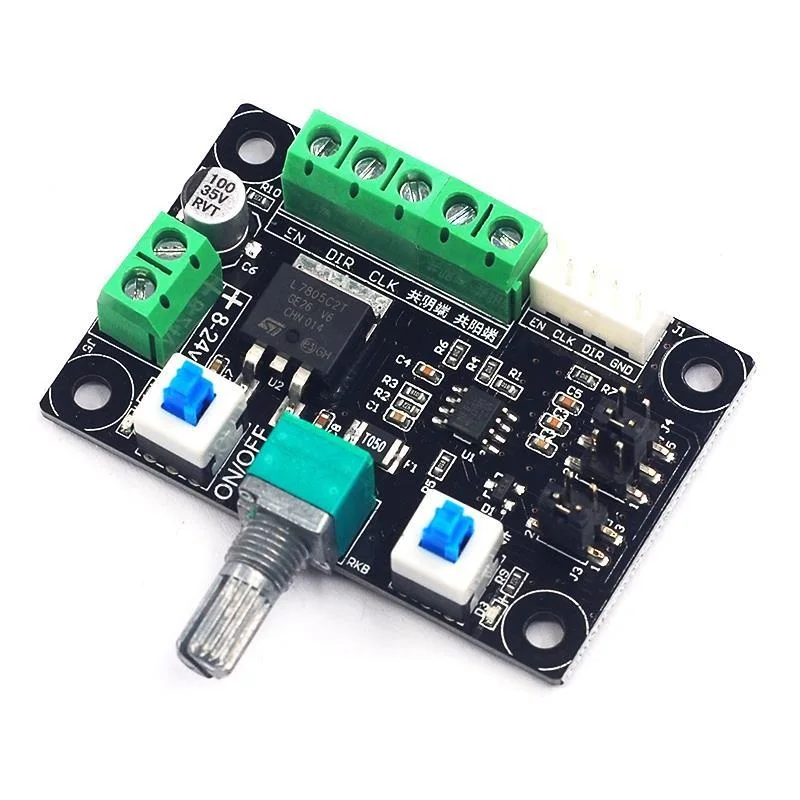 DC 12V-24V Stepper Motor Driver Drive Controller PWM Pulse Signal Generator Speed Control Module Board