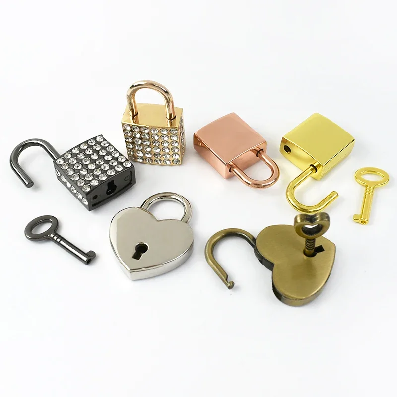 1-5Sets Deepeel Metal Lock Buckle for Handbag Purse Turn Twist Clasp Wallet Closure Snap Locks Decoration Hardware Accessories