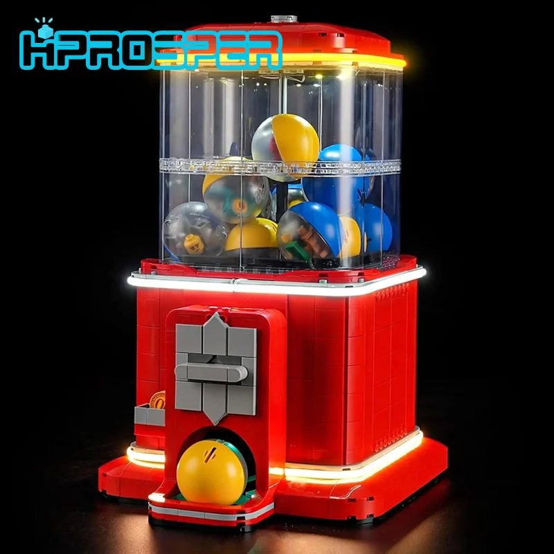 

HPROSPER 5V LED Light (No Model) For LEGO Minifigure Vending Machine 21358 Decorative lights With battery box
