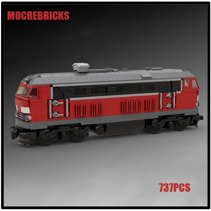 

Classic Retro Series DB BR-218 Cargo Locomotive MOC Building Blocks Assembly Model Enlightenment Puzzle Kid's Toys Birthday Gift