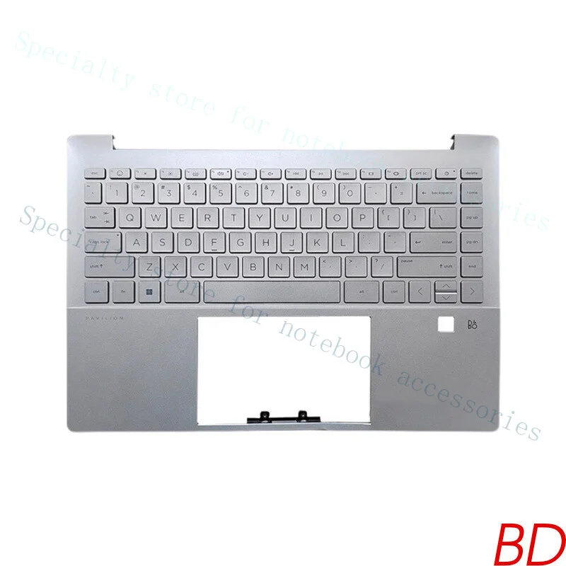 A+ For HP Star 14Pro 14-EH TPN-W154 Palmrest With Keyboard C Shell N10393-001