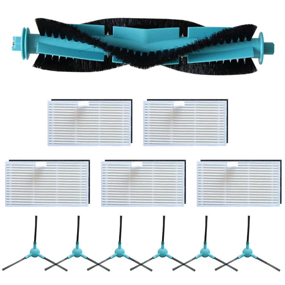 1 Set For Honor For Choice S3 / S3 Plus / R3 / R3 Plus Main Side Brush Filter Vacuum Cleaner Accessories Spare To Replace