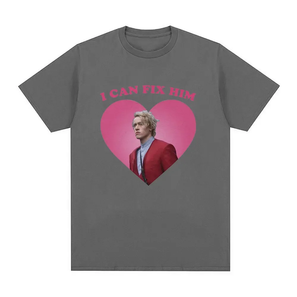 I Can Fix Hem Coriolanus Snow T-shirt Women's Fashion Casual Short Sleeve T-shirt Summer Extra Large T-shirt