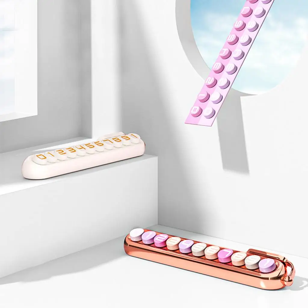 

Автомобильная временная парковочная карта, гаджеты, орнамент, автомобильный Стайлинг, скрытый номер телефона