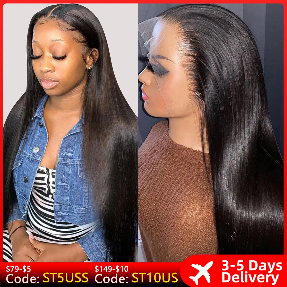 13x6 Hd Lace Frontal Wig Brazilian 13x4 Human Hair Wigs For Women Free Shipping 4x4 Closure Glueless Wig Straight Lace Front Wig