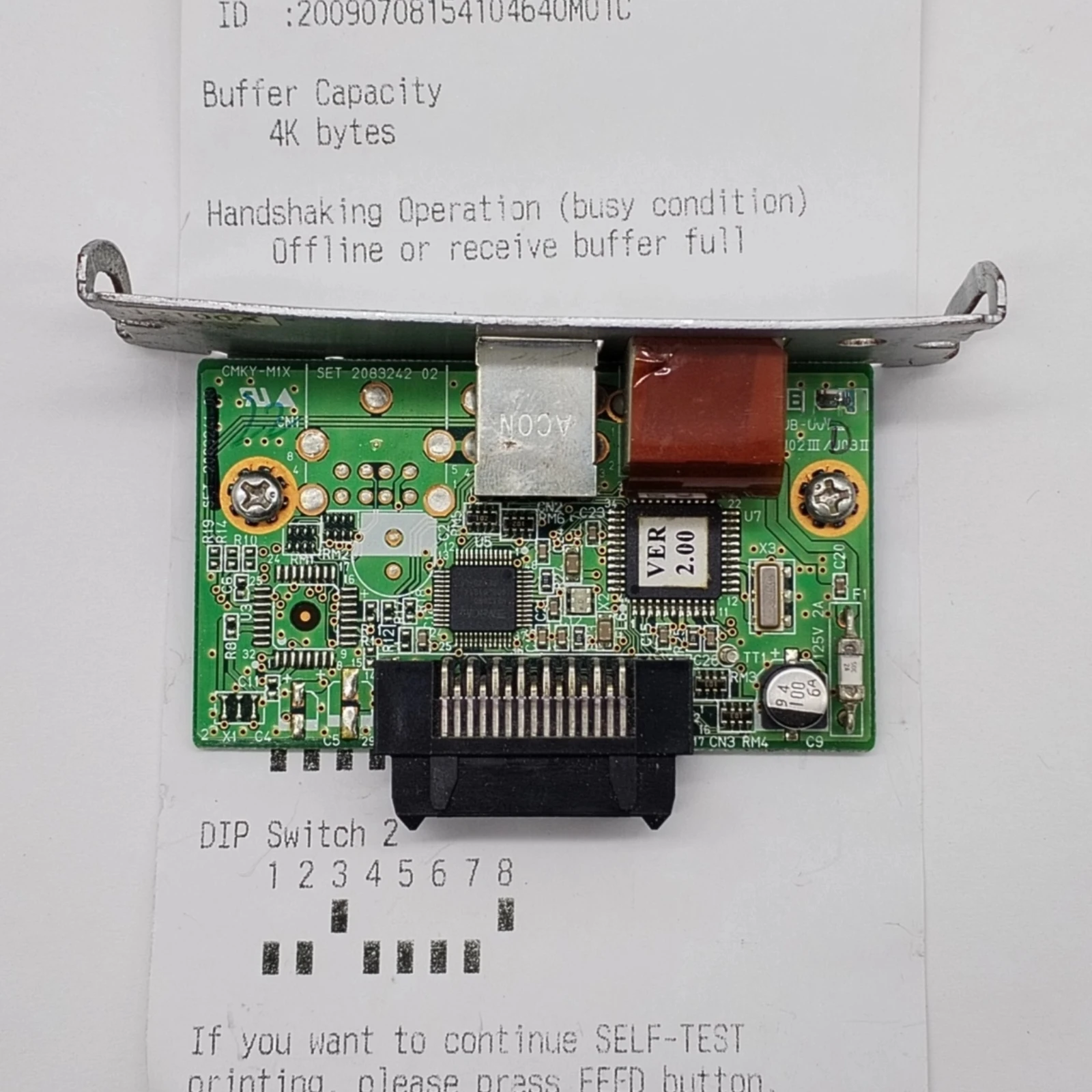 USB Port Interface Card UB-U02III Fits For Epson M148E TM-U675 TM-T88II UB-U01III UB-U03II TM-U220 TM-T88III