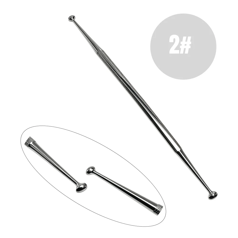 1pc Double-ended Dental Composite Resin Burnisher Autoclavable Stainless Steel Resin Filling Instrument for Dental Restoration - view 3