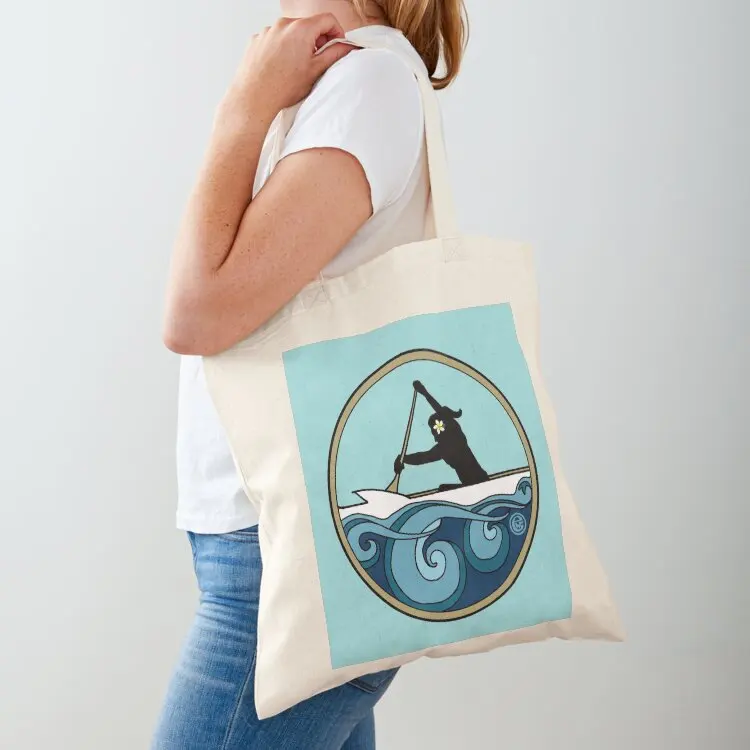 

Wahine Paddler Tote Bag personalized tote Canvas bag for women reusable grocery bags shopper bags