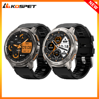 2024 Original KOSPET TANK T3 Smartwatches For Men Smart watch Women DIgital Military Sport Electronic Bluetooth Waterproof Watch