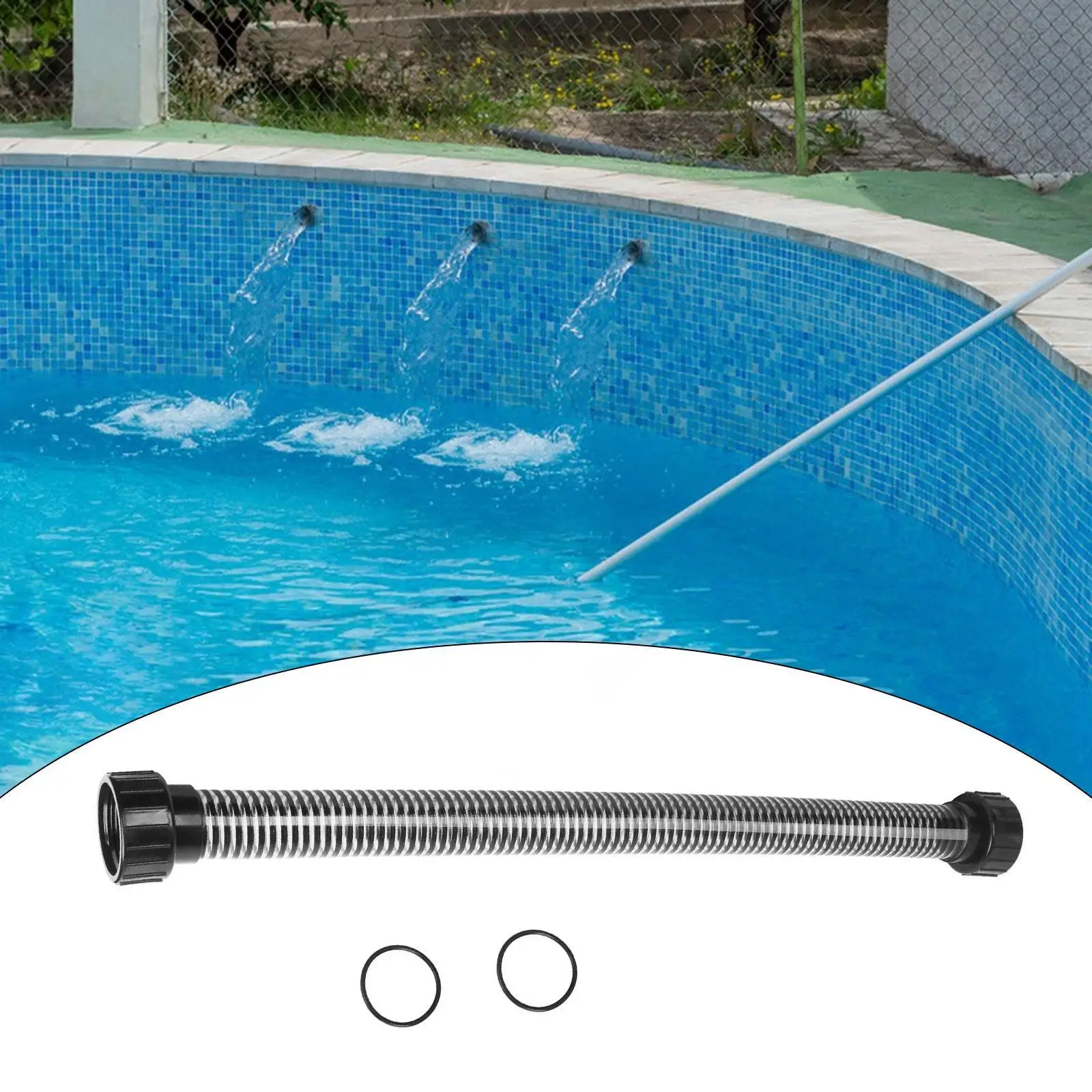 

Pool Pump to Filter Hose Assembly 155710 Easy to Install Spare Parts Replace