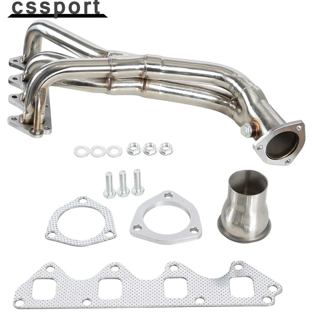 

Hot Sale 304 Stainless Exhaust Header for Suzuki Samurai Sidekick Geo Tracker 1986-1996 1.3L/1.6L Silver TP-1082