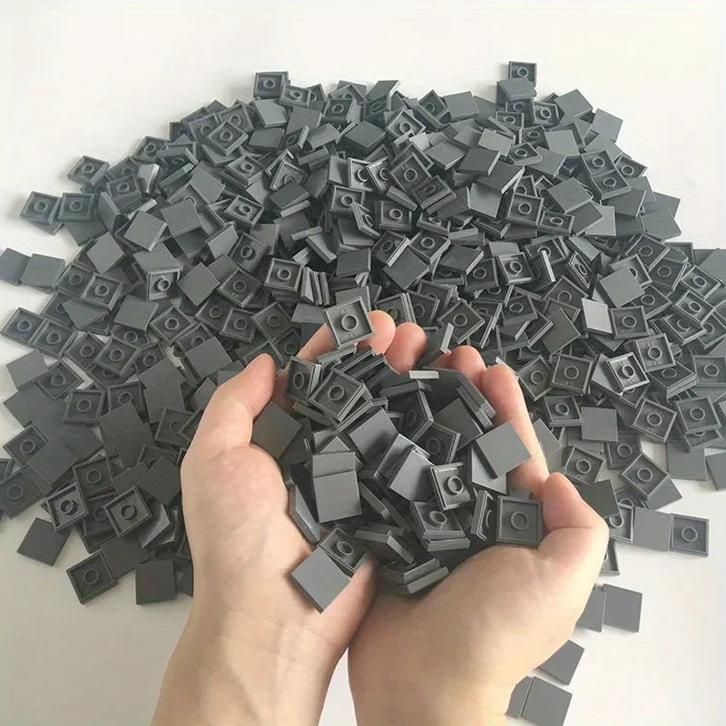 

200PCS Flat Tile 2x2 Bricks MOC Assemble Particles 3068 Size Smooth Building Blocks DIY Educational Creative Toy for Kids