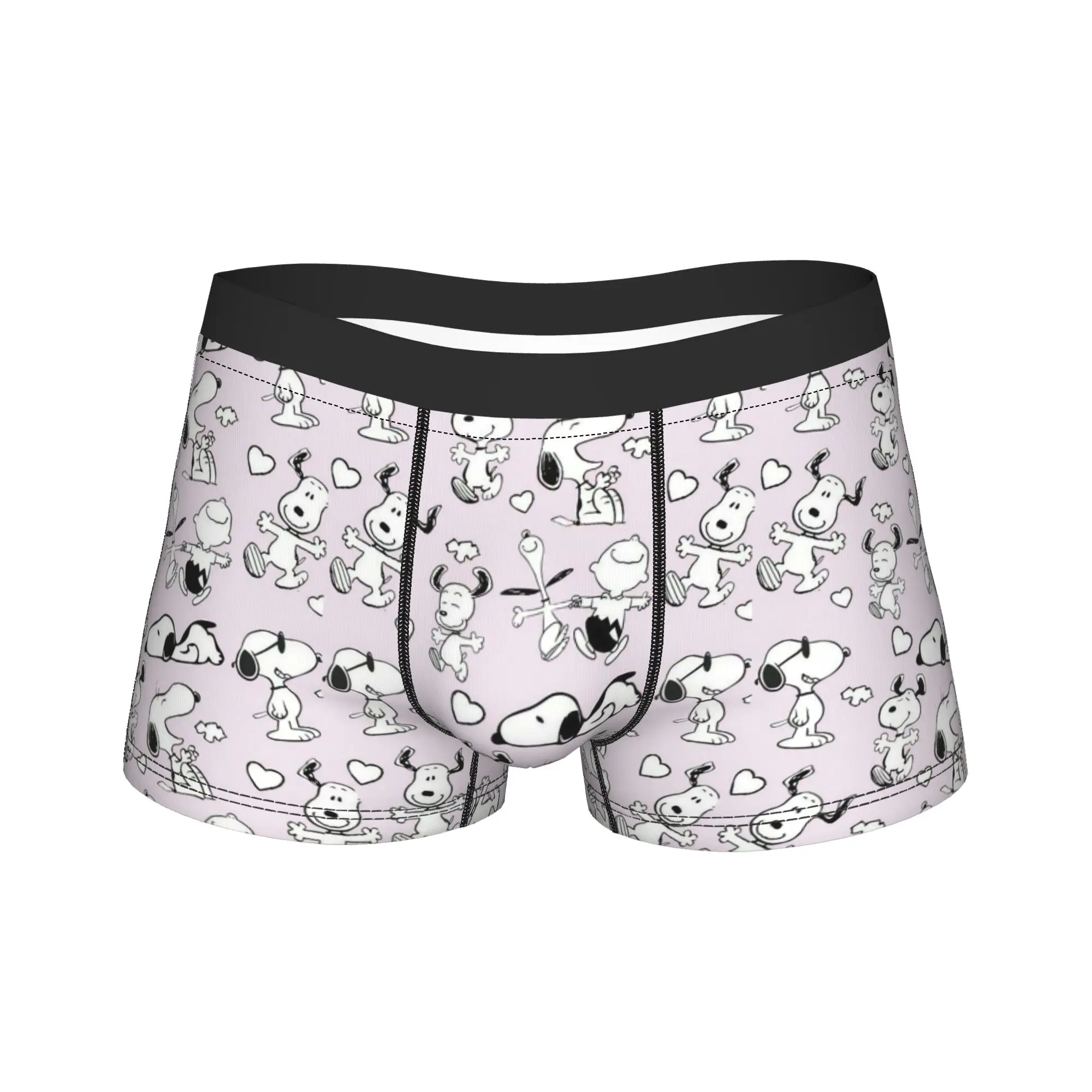 

snoopys Men Boxer Shorts Ultra Soft Underwear Breathable Panites