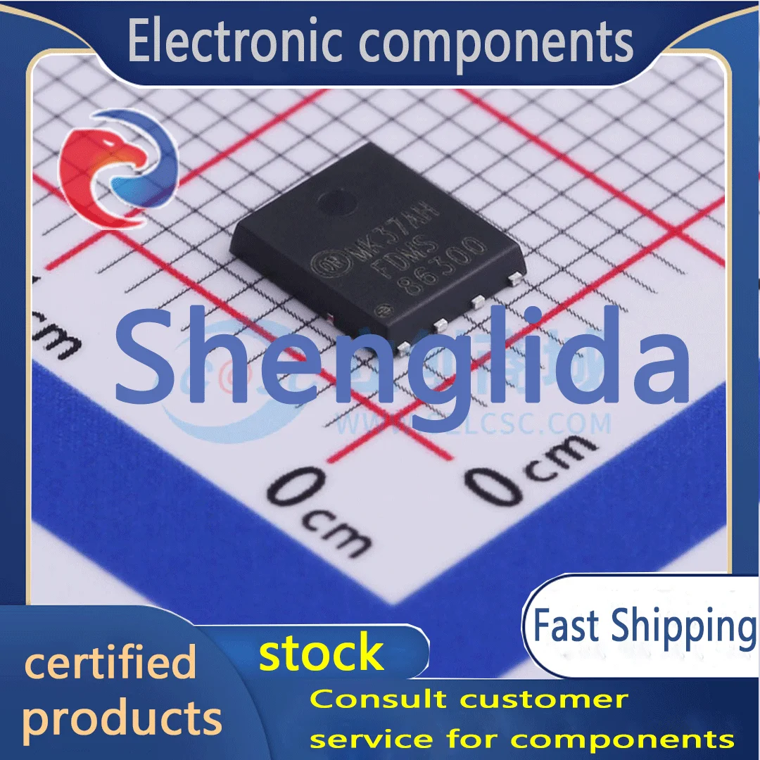 

FDMS86300 packaged PQFN-8 field-effect transistor (MOSFET) brand new off the shelf 1PCS