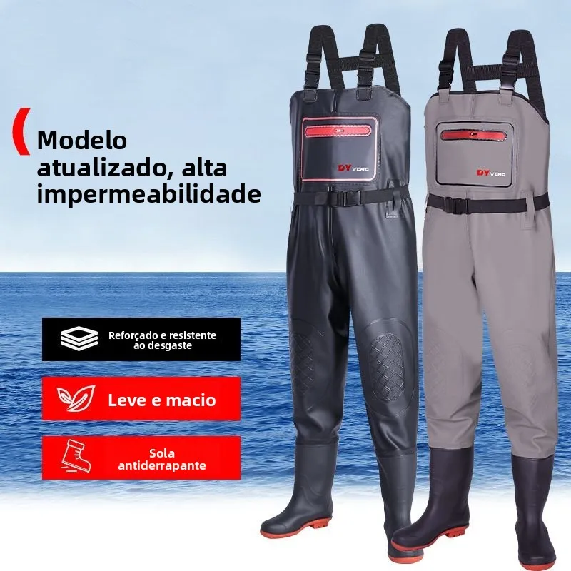 men's-thickened-half-length-rain-pants-fishing-gear-water-split-pants-waterproof-outdoor-camping-travel-supplies-fishing-clothes