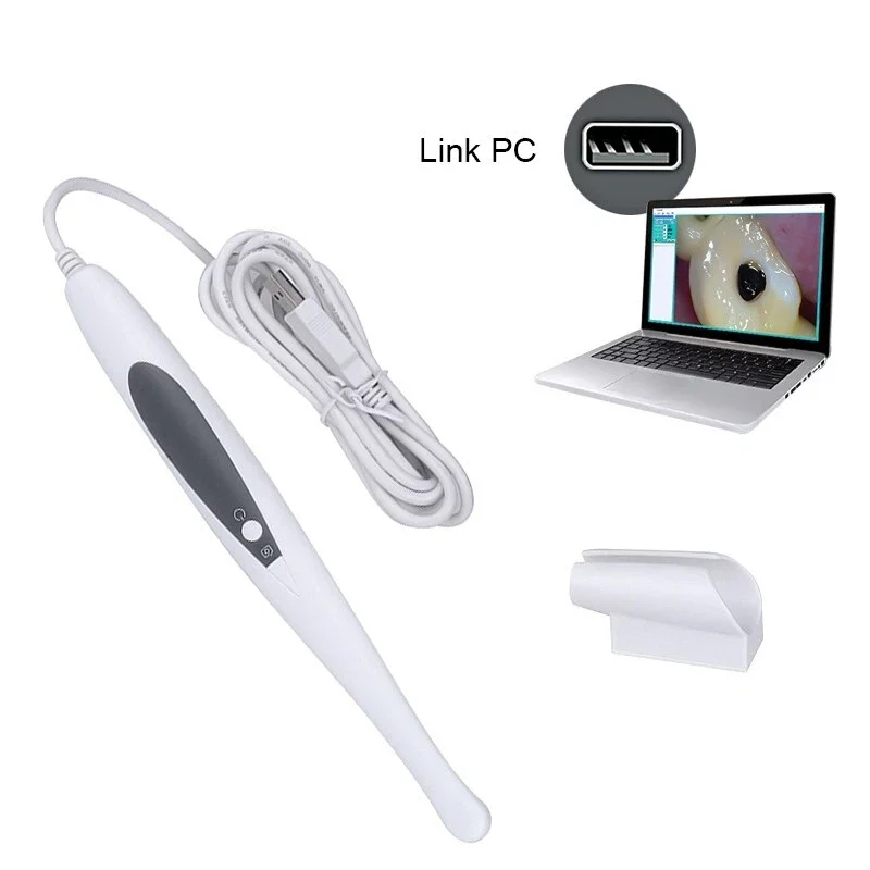 USB Dental LED Intraoral Camera 13MP High Resolution 6mm Super Mini Lens Automatic Focusing Intra Oral Examination Camera for PC