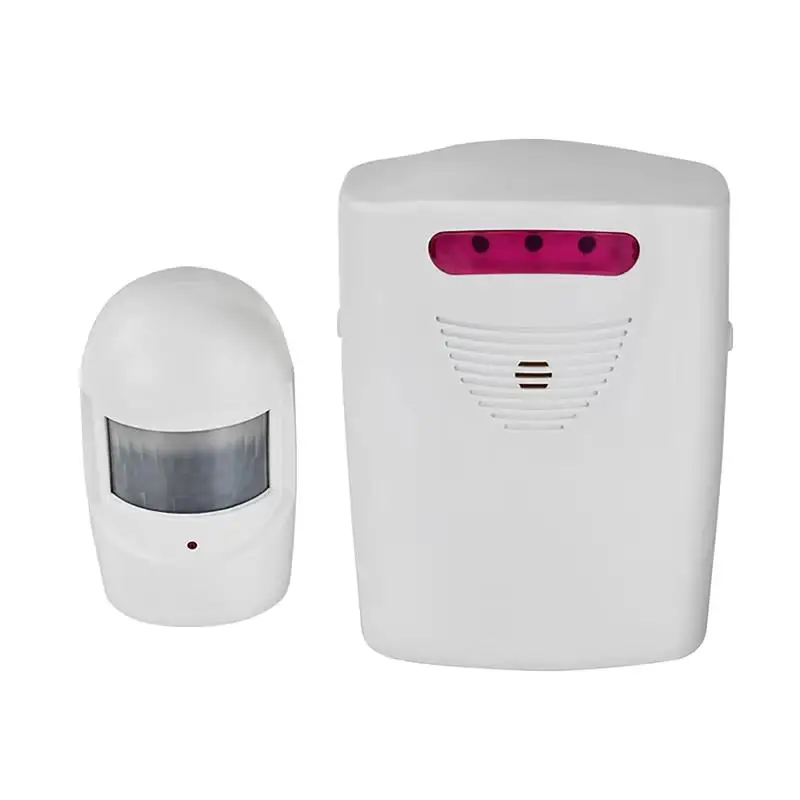 Home Wireless Security Alarm System Infrared Motion Controller Alarm With Doorbell Function PIR Motion Sensor Alarm And Doorbell