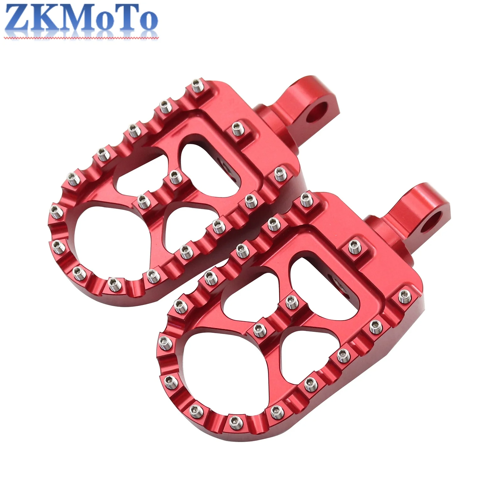 Motorcycle CNC 360° Roating Foot Pegs Wide Fat Footpegs For Harley Dyna Fat Bob Softail Sportster 883 1200 Street Bob FXDB parts