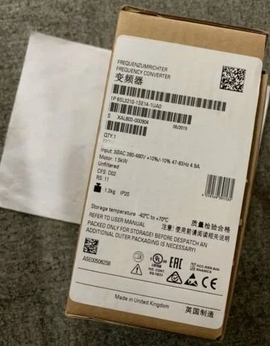 

Brand new 6SL3210-1SE14-1UA0 S120 FREQUENCY CONVERTER 6SL3210 1SE14 1UA0 Fast delivery