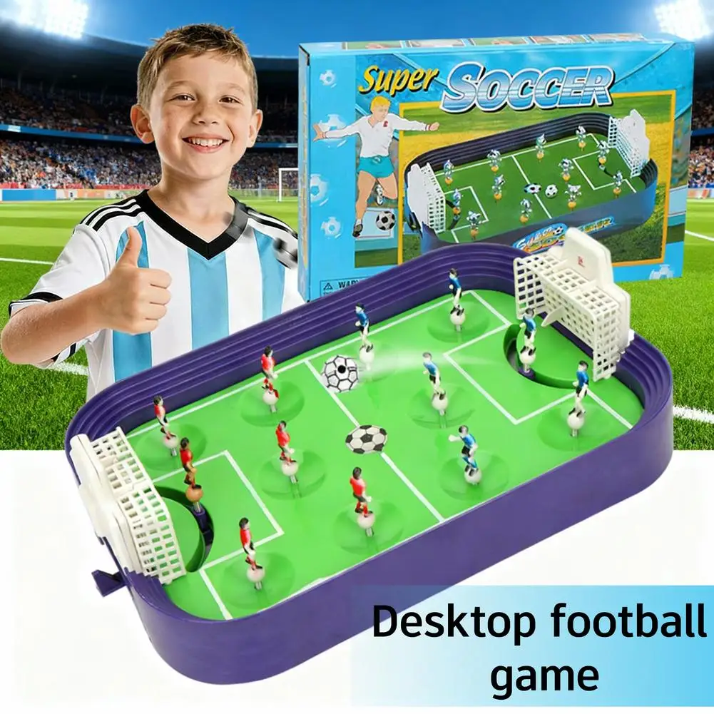 

Трансграничная горячая распродажа, настольная футбольная игра с пальцами, интерактивная футбольная игрушка для родителей и детей, компактная настольная игра из АБС-пластика