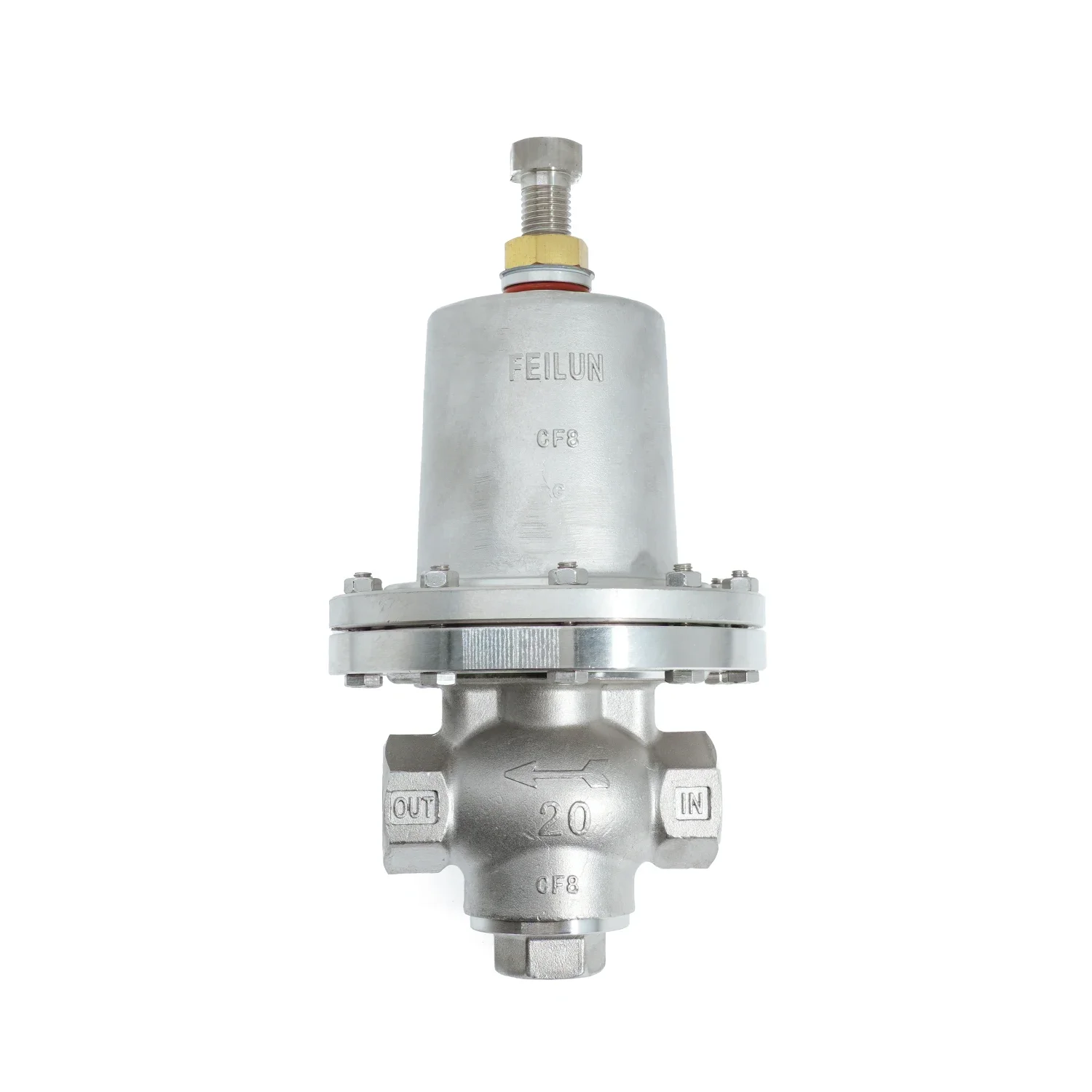 DYS-20A Low Temperture Cryogenic Pressure Build Regulator Pressure Adjusting in Factory price