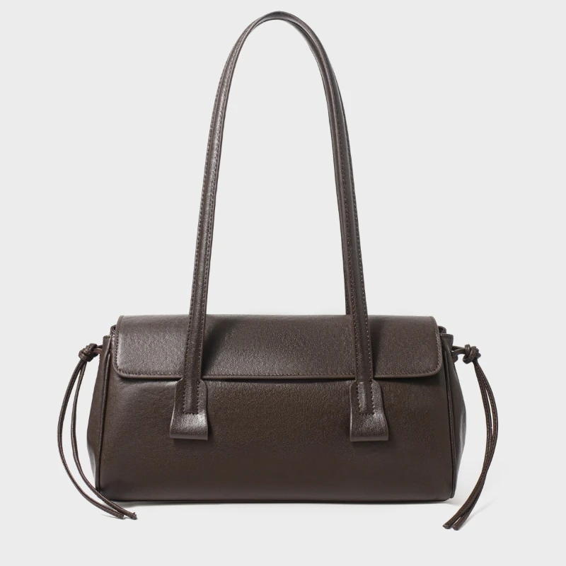 Jonlily Women Genuine Leather Shoulder Bag Female Fashion Handbag Totes Casual Underarm Bag Daybag Commuter Bag Purse -KG2110