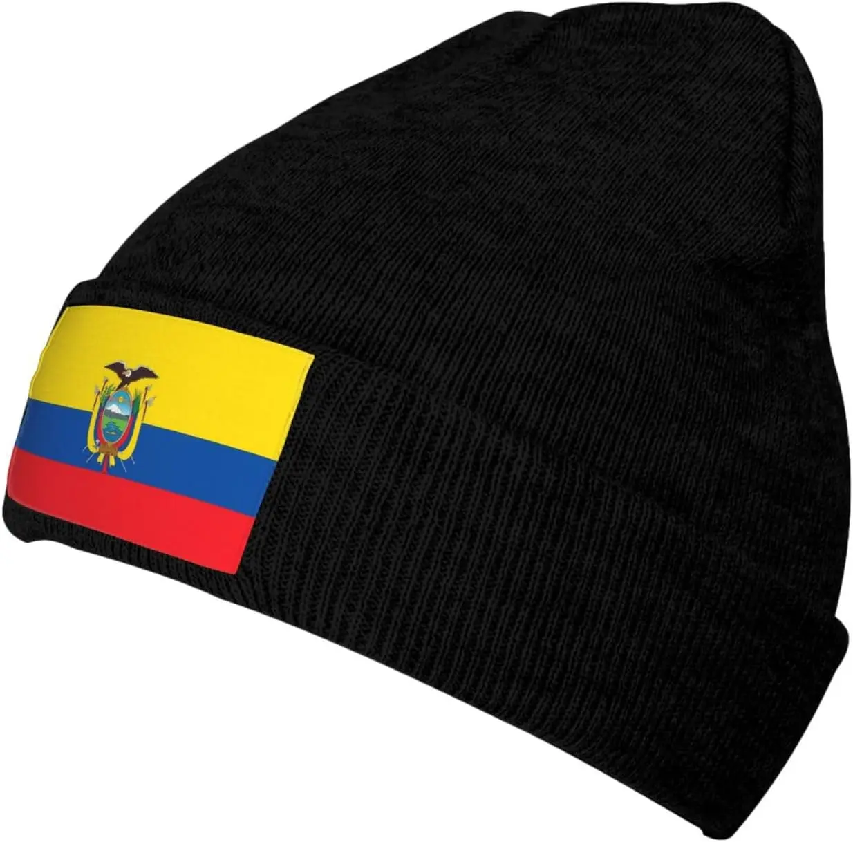 Custom National Knit Beanie Hat Winter Fall Beanies Caps for Men Women Warm Stocking Cuffed Cap Soft Ski Hats Headwear