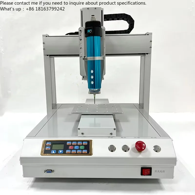 

China Made High Viscosity Pneumatic Automatic Glue Dispenser Silicone Three-axis Glue Dispensing Ro bot Glue Dispenser Machine