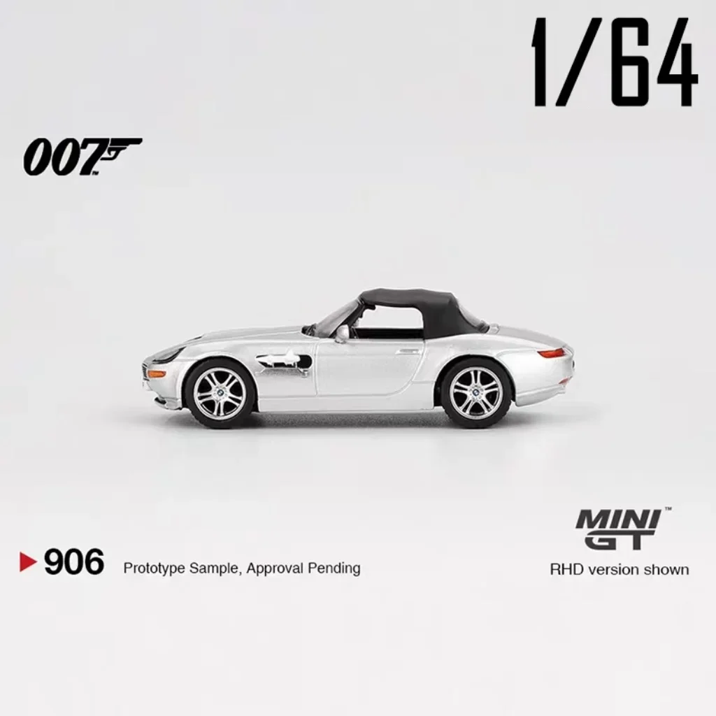 MINI GT 1:64 Lotus Esprit - Film 007 Top Secret -คอลเลกชันโมเดลโลหะผสมแสดงรายการของขวัญ