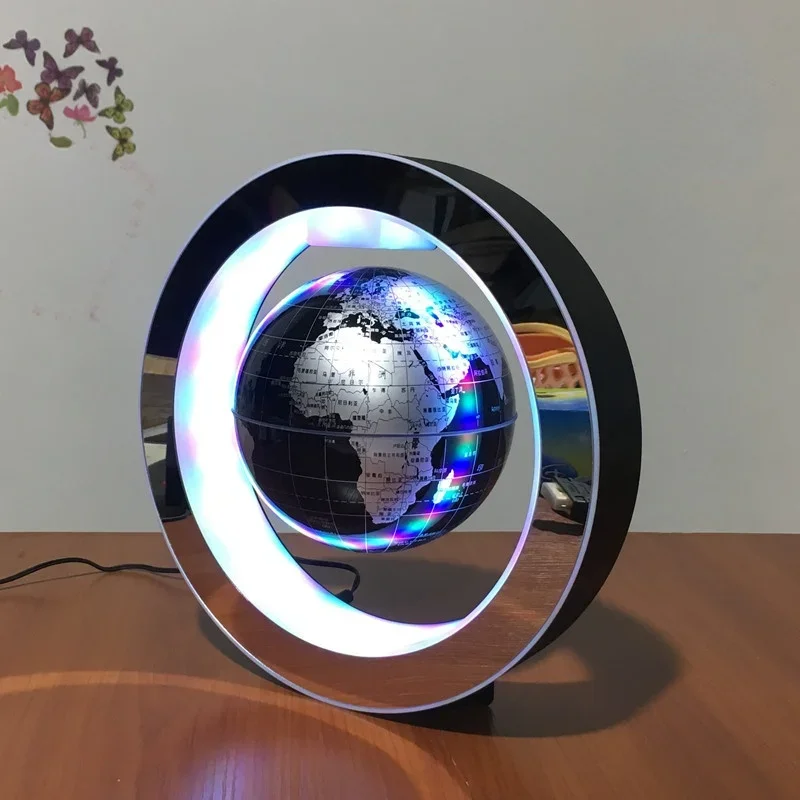 

Levitating Lamp Magnetic Levitation Globe LED Rotating Globe Lights Bedside Lights Home Novelty Floating Lamp New Year Gifts