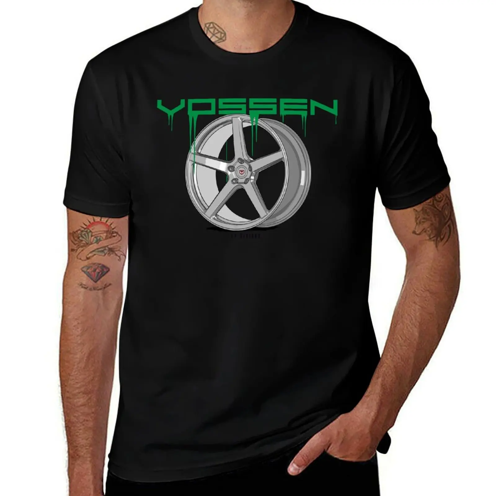 Футболка Vossen Rims Athletic Fit, спортивный топ с короткими рукавами