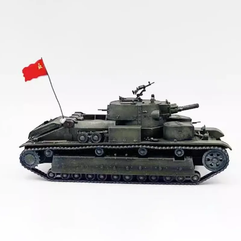 A.m.1/72 Scale T28 Multi-turret Tank Finished Military Combat Tank Plastic Model Collectible Toy Gift