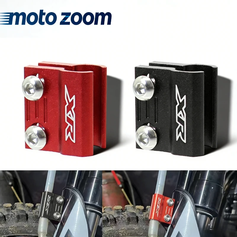 For Honda XR125L XR150L XR190L XR250L XR250R XR400R XR600R XR650R XR650L XR400 XR250 Front Brake Hose Clamp Holder Clamp Line