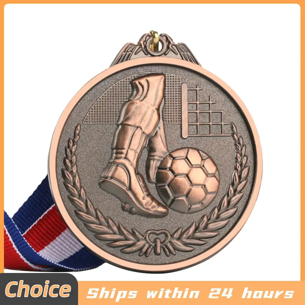 

Медали для спортивных соревнований из цинкового сплава, медали для футбольных соревнований, износостойкие, золотые, серебряные, бронзовые, сувенирный подарок