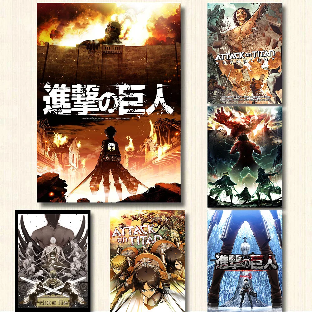 40 New High-definition Posters Classic Japanese Anime Canvas Painting Bar Room Manga Decoration Painting Art Esports Room