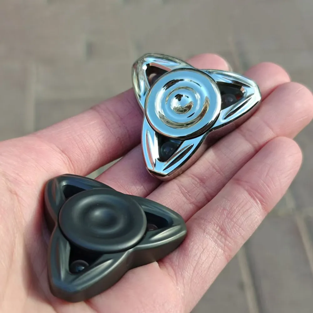 Ry EDC YUN Fidget Spinner Stainless Steel Zirconium Handling Feel Gyro Anxiety Relief Gadgets Fidget Toys Metal