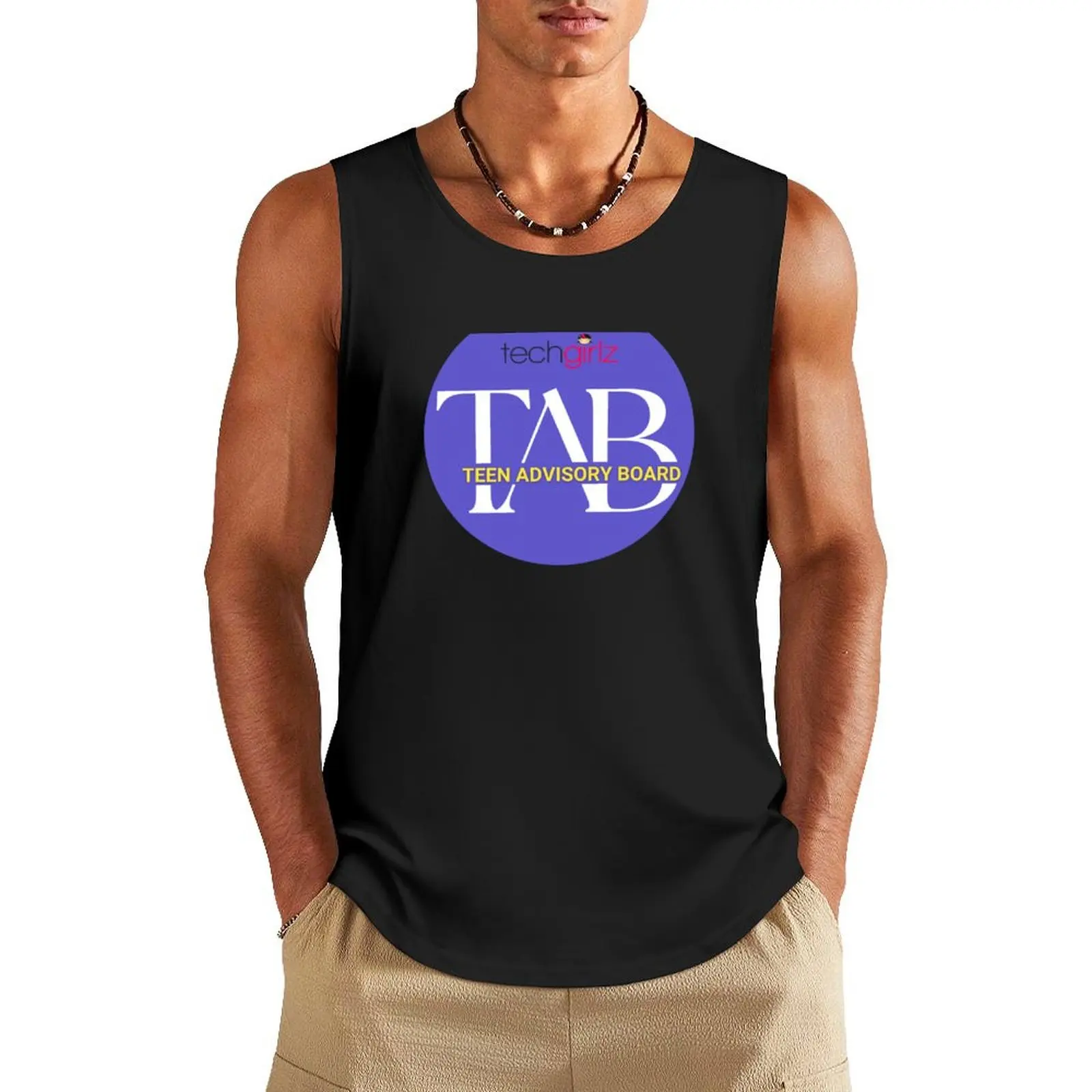 Teen Advisory Board Tank Top fitness clothing for men Men's sports t-shirt Man clothes for gym