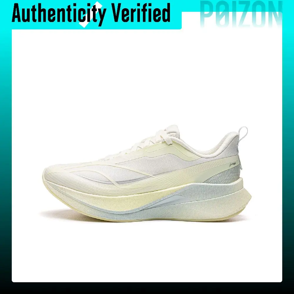 Li-Ning Red Hare 9 PRO Running Shoes Women's Low-top Ivory/Ether Yellow ARPW038-9