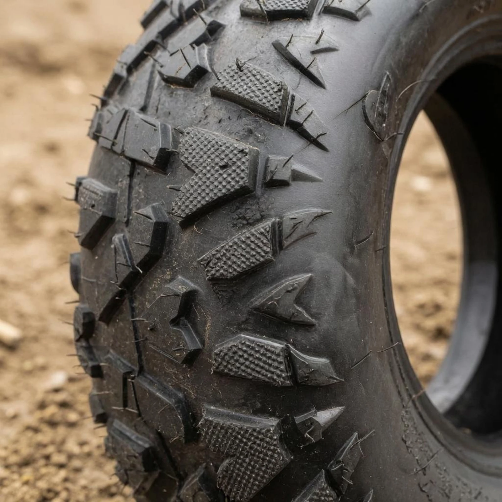 145 70 6 Tubeless Tire A-Pattern 145/70-6 Tire Outdoor Vehicle Part 330 Mm Diameter Black