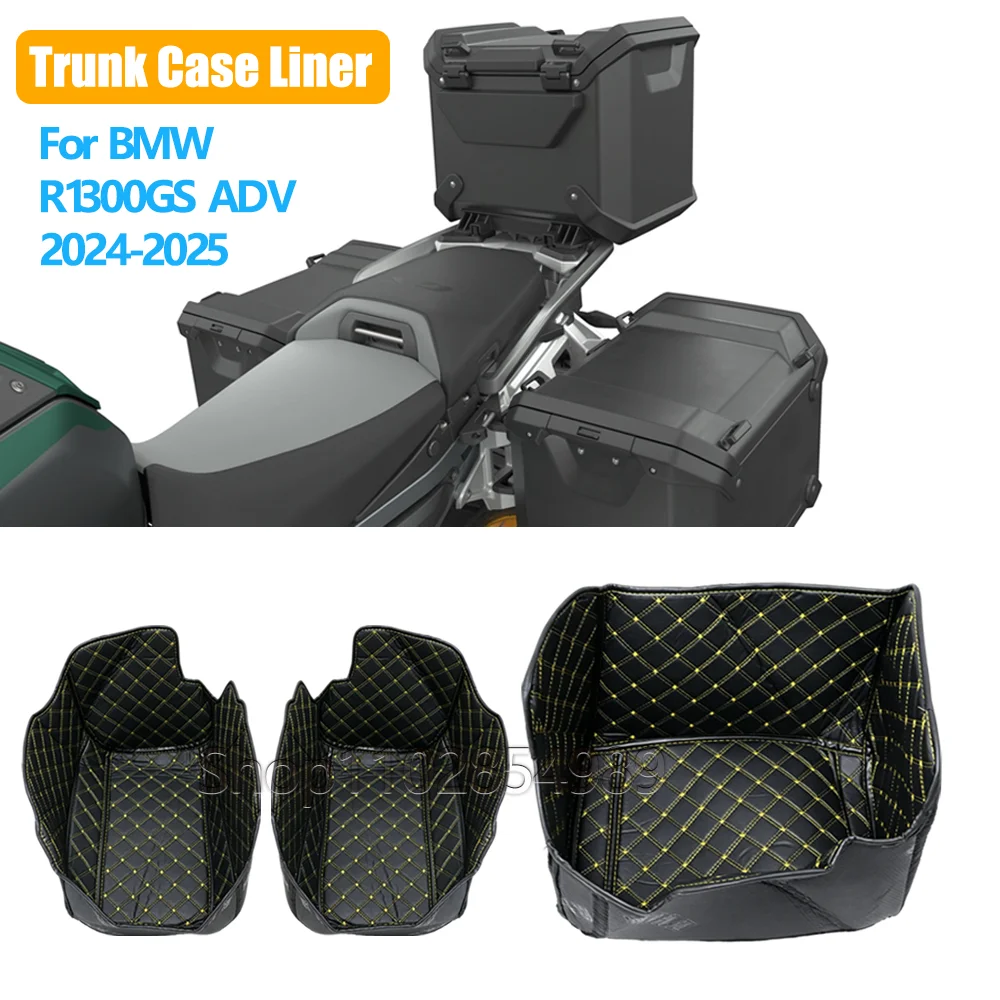 Motorcycle Suitcase Inner Pad For BMW R1300GS R1300 GS ADV 2024-2025 Top Box Side Case Protector Lining Top Case