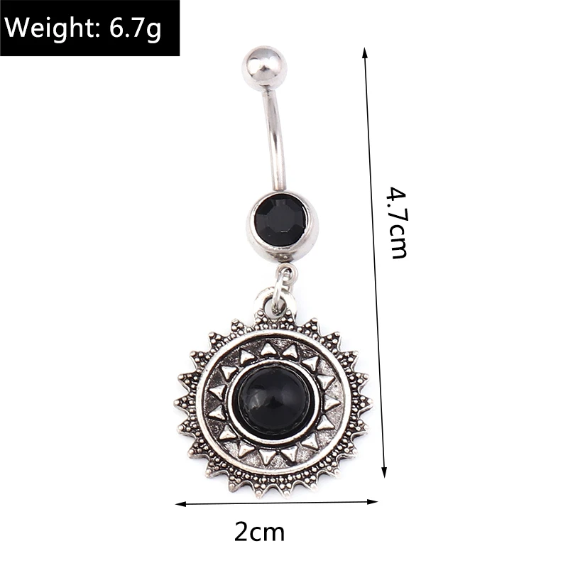Mode Kristall Bösen blick Bauchnabel Ringe Nabel Ringe Sexy Piercing Körper Schmuck für Frauen Mädchen Party Urlaub Schmuck Geschenke – Detail 20