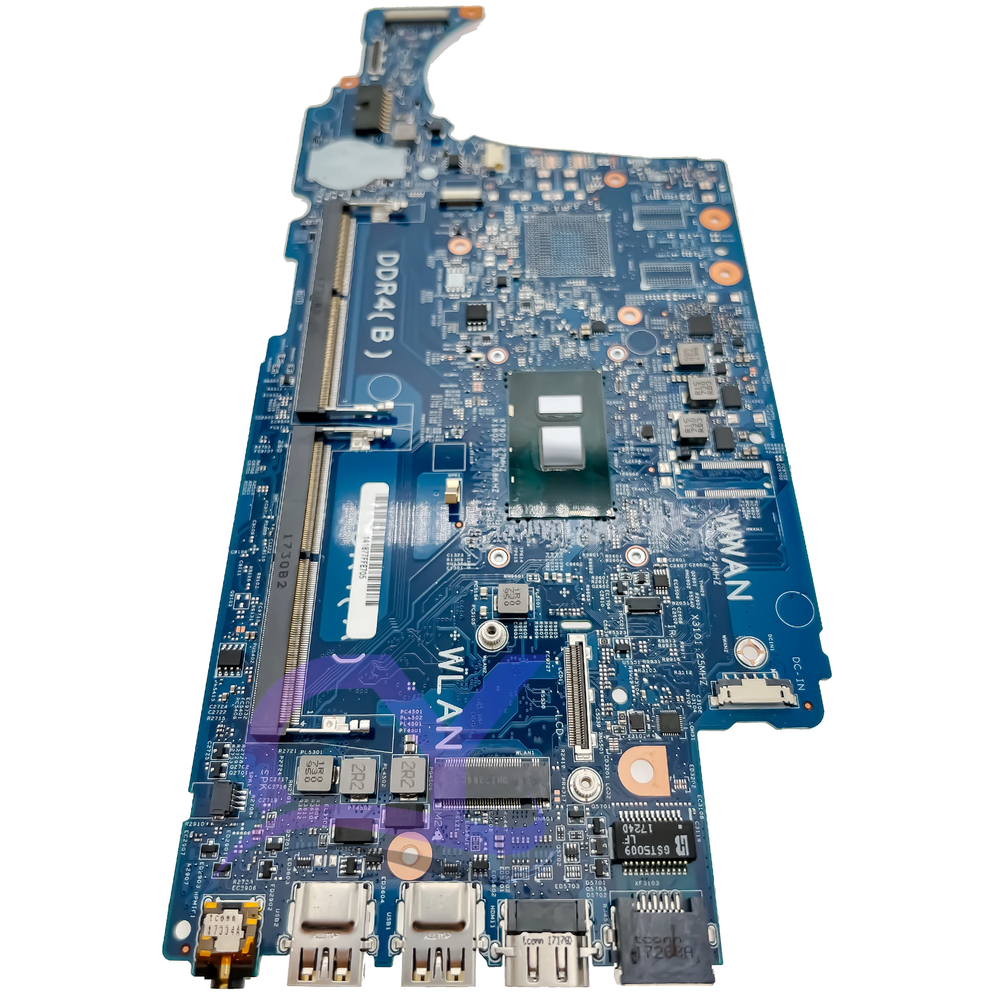 Imagem -03 - Placa-mãe Portátil para Dell Dell Latitude 3480 3580 D5fvh 04jrr Cn004jrr 3865u i3 i5 I76th 7th Gen Uma 168521