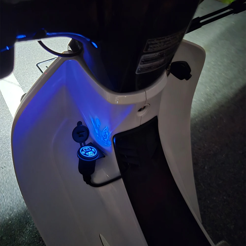 Kit de puerto USB PD tipo c de carga rápida, compatible con Honda Super Cub 50/PRO y Super Cub 110