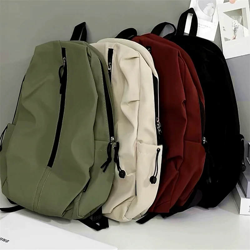 

Backpack for female college students simple lightweight and fashionable travel large capacity backpack for male high school stud