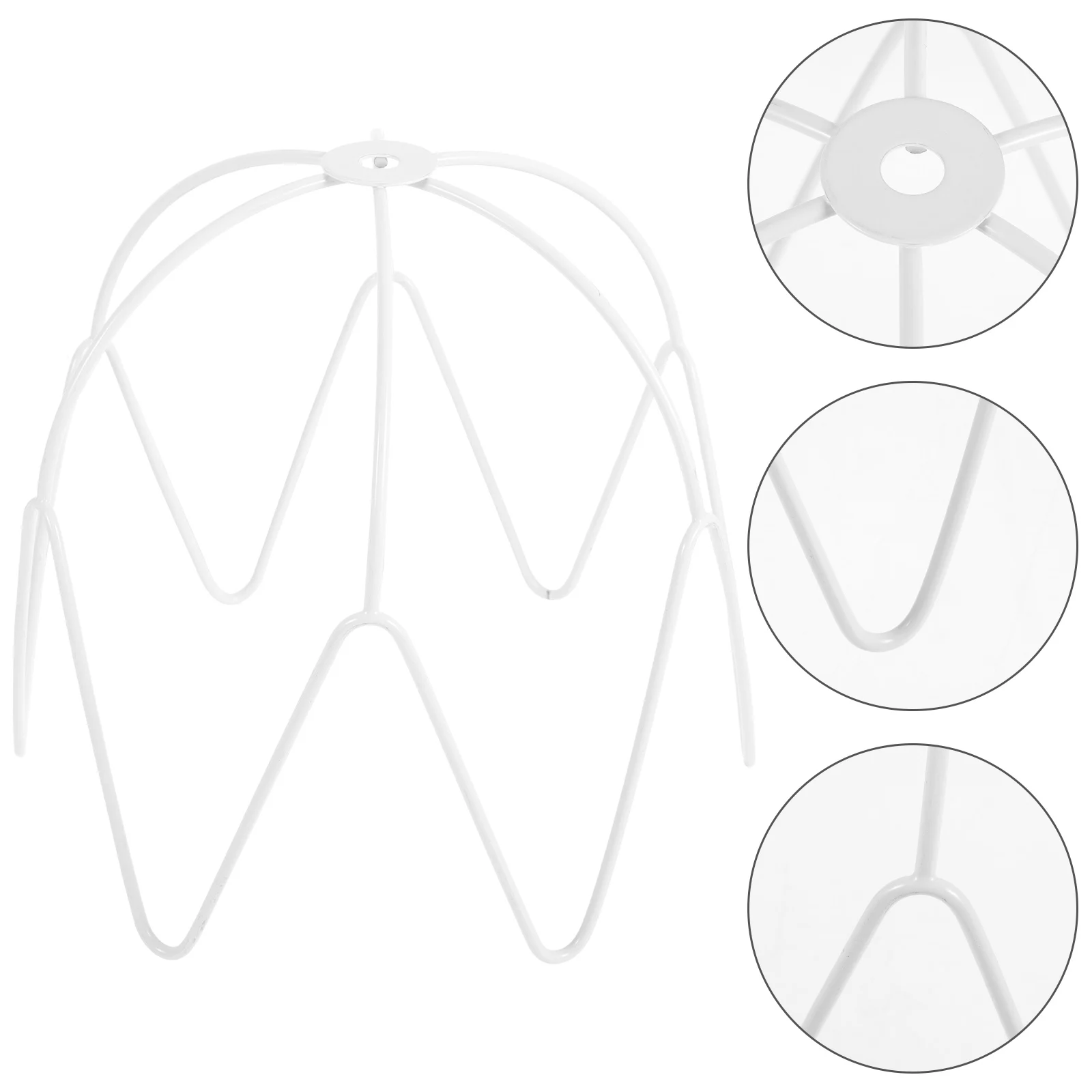 s Crystal Lampshade Frame Vintage Metal St DIY Desk Lamp Frame Table Light Shade Racks Metal Lamp Cover Brackets For