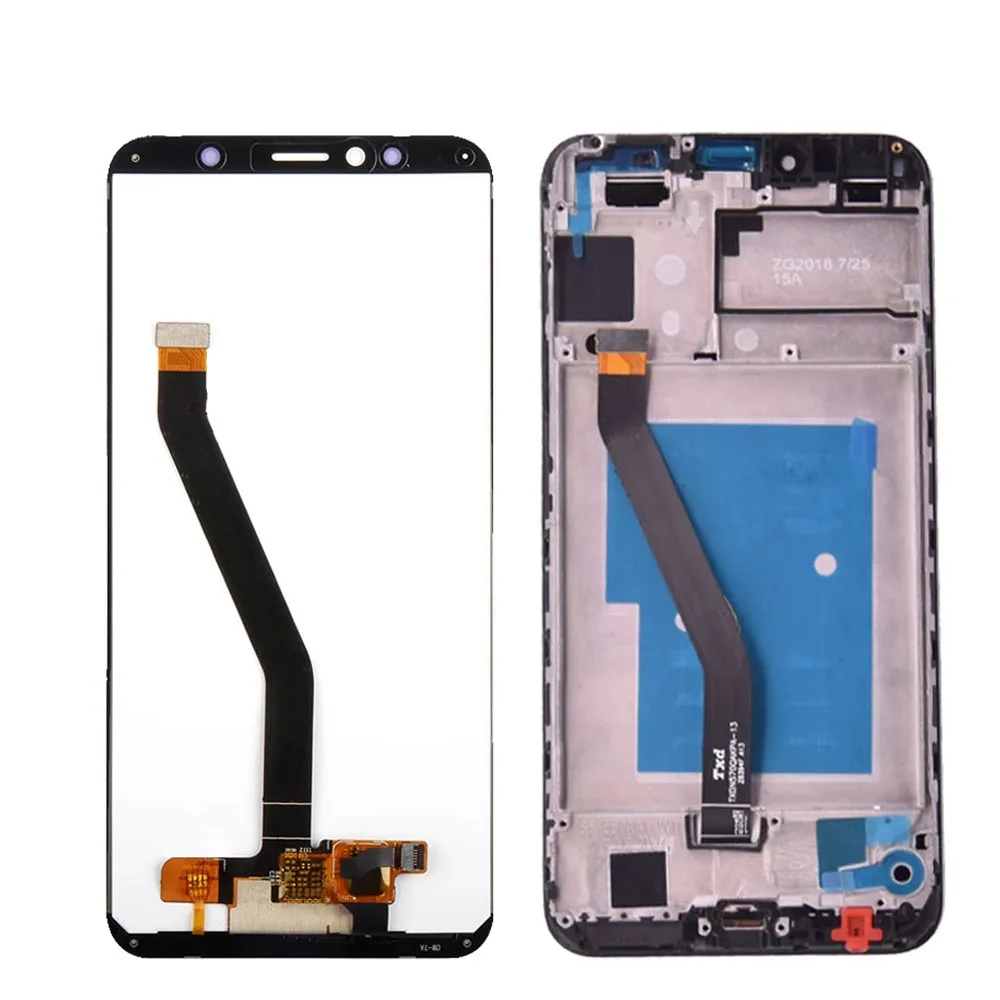 5.7\'\' For Huawei Y6 2018 LCD Display Touch Screen Digitizer For Huawei Y6 Prime 2018 LCD ATU L11 L21 L22 LX1 LX3 L31 L42 Screen